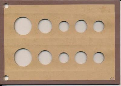 Tablero de monedas Wayte Raymond No. Juego de prueba en blanco 461 Foto 1 de 2