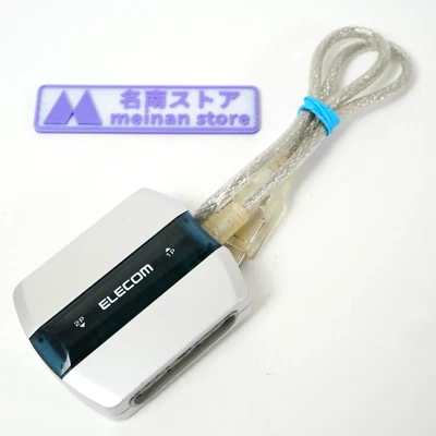 ELECOM USB to PS GAMEPAD CONVERTER JC-PS202USV PS PlayStation2 Tested JAPAN - Image 1 of 4