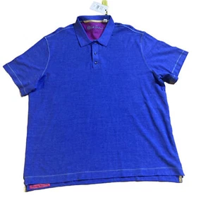 NWT Robert Graham classic fit shirt 2xl Style: Messenger Color: Heather Blue - Picture 1 of 12