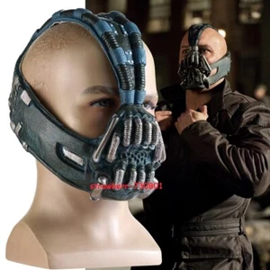Bane PVC Mask Cosplay Helmet The Dark Knight Rises Replica Halloween Prop - Picture 1 of 8