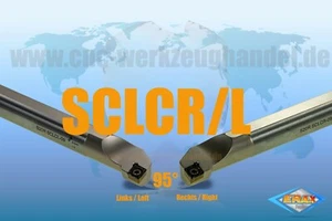 Bohrstange 95° SCLCL / SCLCR für Wendeplatten Typ CCGT / CCMT0602./ 09T3. NEU - Bild 1 von 1