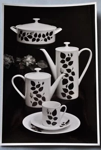 Foto de porcelana Willi Moegle Arzberg 2050 decoración 3153 pétalos de rosa Löffelhardt - Imagen 1 de 2