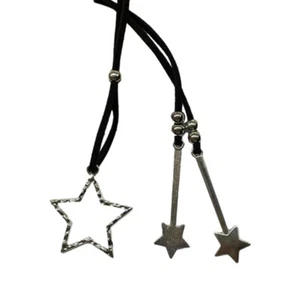 Star Necklaces Hollow Star Pendant Necklace Fashion Party Jewelry Alloy Material - Picture 1 of 8