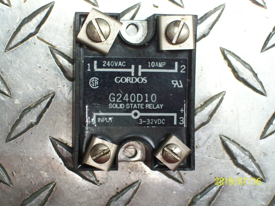 GORDOS G240D10 SOLID STATE RELAY  - Image 1 of 1