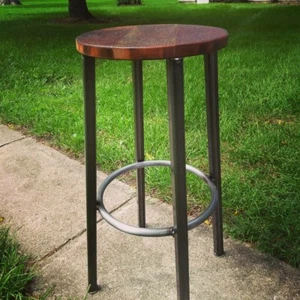 Barstool Industrial Style Handmade - Picture 1 of 11