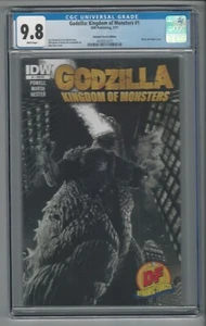 Godzilla Kingdom of Monsters #1 CGC 9,8 casi nuevo/como nuevo Dynamic Forces Edition Pop 2 1:800 - Imagen 1 de 1