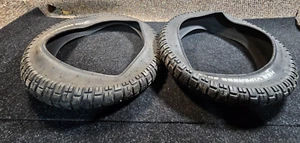 (QTY 2) HEB Viperess 20x4.0 Fat EBike Knobby Tires, Heavy Duty, All Terrain - Picture 1 of 15