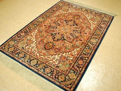 VINTAGE MINT AUTHENTIC AMERICAN KARASTAN HERIZ PATTERN #726 RUG CARPET 4'3" X 6' - Image 1 of 4