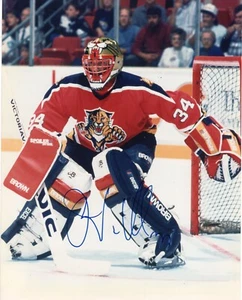 John Vanbiesbrouck Florida Panthers Autographed 8'' x 10'' Photo - Picture 1 of 1
