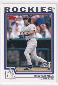 2004 Topps 1st Edition Baseball Colorado Rockies Team Set
