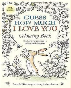 NEU GUESS HOW MUCH I LOVE YOU a4 MALBUCH mit über 125 AUFKLEBERN - Bild 1 von 1