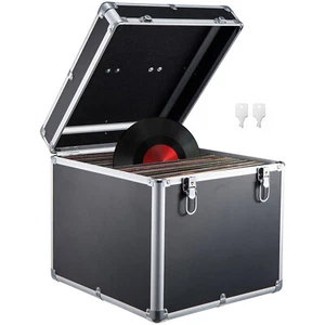 7''/12" Vinyl Records Carry Storage Case Holder DJ Collection Box Holder - Picture 1 of 18