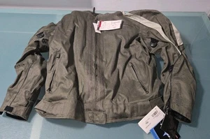 NEW Motorcycle Jacket Olive/ SAND Hemp Rocket Joe READ DESCRIPTION - Picture 1 of 9