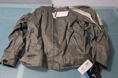 NEW Motorcycle Jacket  Olive/ SAND Hemp Rocket Joe READ DESCRIPTION  - Image 1 of 4