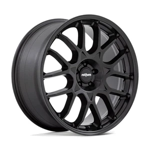 21x9 Rotiform R195 ZWS Matte Black Wheel 5x120 (15mm) - Picture 1 of 5