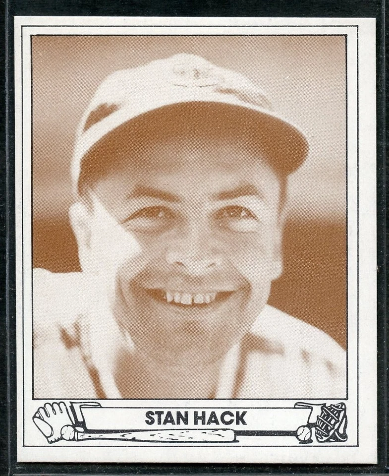 1983 TCMA 1942 Play Ball Baseball - #40 - Stan Hack - Chicago Cubs - Image 1 of 1