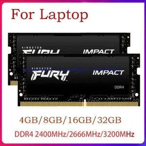 FURY 4GB 8GB 16GB 32GB DDR4-2400 2666 3200 MHz 260-Pin SO-DIMM Laptop Memory lot - Picture 1 of 11