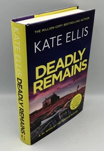 Deadly Remains Kate Ellis 2025 Constable Hardback Book Dust Jacket IDBS - Picture 1 of 13