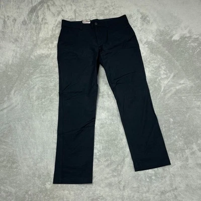 Kirkland Signature Mens Pants 34x30 Cotton Blend Black Slim Fit 6779 - Image 1 of 4