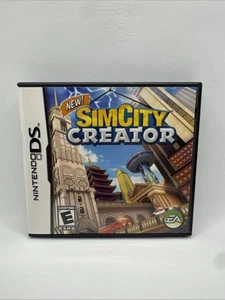 SimCity Creator Nintendo DS Completo CIB+ Todos los Insertos PROBADOS - Imagen 1 de 3