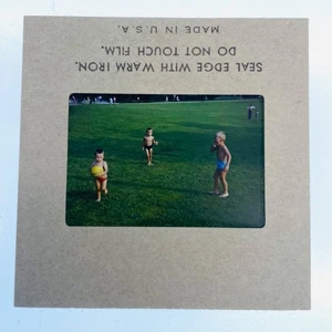 Niños jugando en el parque niño Werden Mulheim Alemania años 70 #130 - Imagen 1 de 1