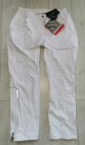*NEW* Galvin Green Alina Gore-tex Paclite Pants "L" Womens White Golf Trousers - Picture 1 of 7