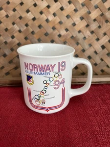 Lillehammer Norwegen 1994 Olympische Winterspiele Kaffeetasse Becher TOP - Bild 1 von 8
