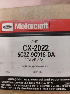 Bote de vapor Ford 2005-08, E150-450, CX-2022/5C2Z-9C915-DA Foto 1 de 4