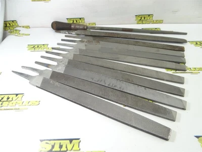 11 LIMAS DE MANO SURTIDAS DE 12" Y 14" - NICHOLSON SIMONDS HELLER Foto 1 de 4