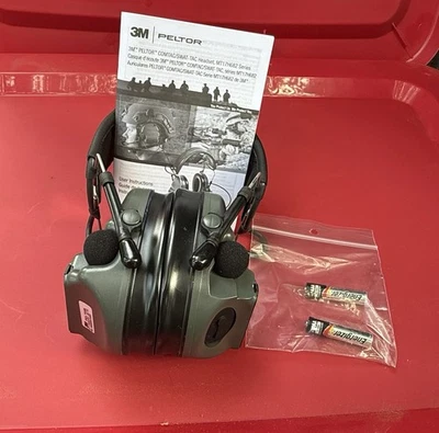 Peltor 3M COMTAC III hearing Defender Foliage Grn 20db Noise Reduction Pro