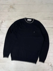 Suéter Tejido Cashemere YSL De Colección Yves Saint Laurent Hombres Talla S Negro - Imagen 1 de 8