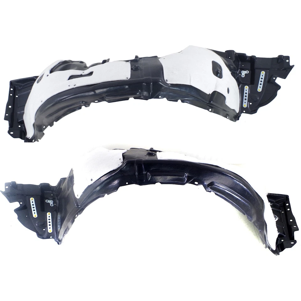 Juego de 2 protectores contra salpicaduras delanteros izquierdo y derecho Lexus LS460 LS600h 2010-2012 Foto 1 de 4