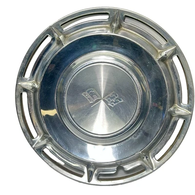 Vintage Chevrolet Corvette Chevy Belair Impala Stainless Wheel Covers Hubcap - Image 1 of 4