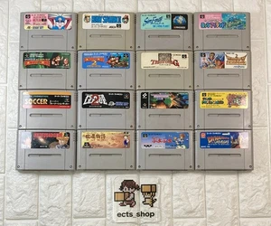 Super Famicom Lot 16 games Gradius Donkey Kong Yoshi's Island #00W - Picture 1 of 1