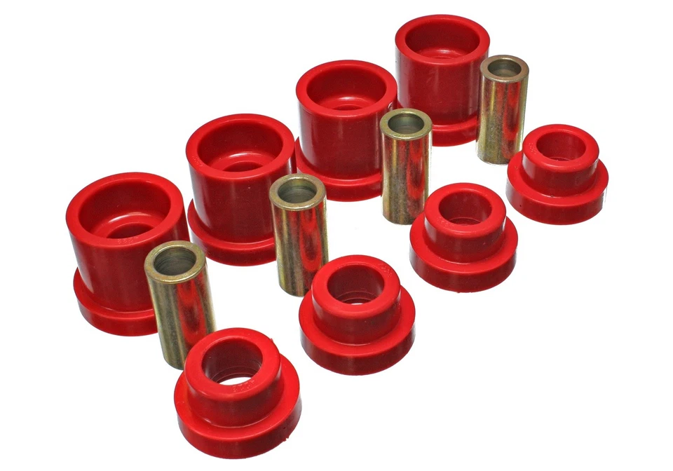 Energy Suspension 7.1117R Sub-Frame Bushing Set Fits 95-98 240SX - Image 1 of 2