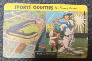 Quaker Sports Oddities #27 Yankee Stadium 1954 excelente - Imagen 1 de 2