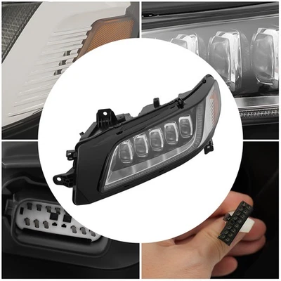 For Lincoln Continental 2017 2018 2019 2020 LED Headlight Front Headamp Left LH Foto 1 de 4