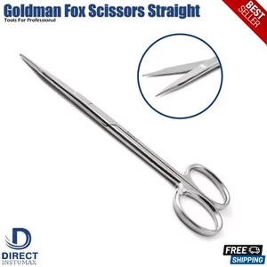 Goldman Fox Schere gerade chirurgische Oralchirurgie Gewebeschneiden Nahtschere - Bild 1 von 2