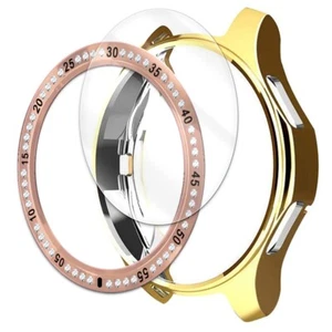 Lot Protecteur d'écran Coque TPU Anneau Cover pour Samsung Galaxy Watch 46mm SM-R800N - Photo 1 sur 1