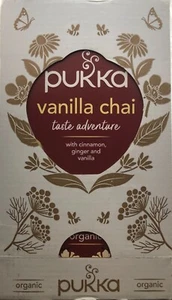 Pukka - Vanilla Chai Tea - 4 Packs of 20 Sachets - Picture 1 of 2