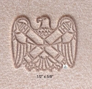 Full Handle Military Stamp Leather Tool Leatherwork - National Guard 1/2" x 5/8" - Picture 1 of 3