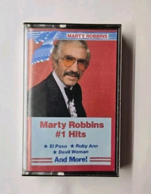 Marty Robbins #1 Hits (Cassette, 1984) - Image 1 of 4
