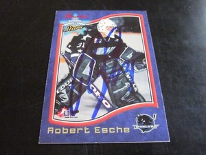 ROBERT ESCHE AUTOGRAPHED 1997 BOWMAN CHL ROOKIE RC CARD 