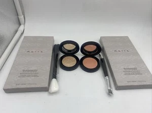 2x18 MallyEffortlessly Airbrushed Blush & Highlighter ~ Peach perfect & Stardust - Picture 1 of 4
