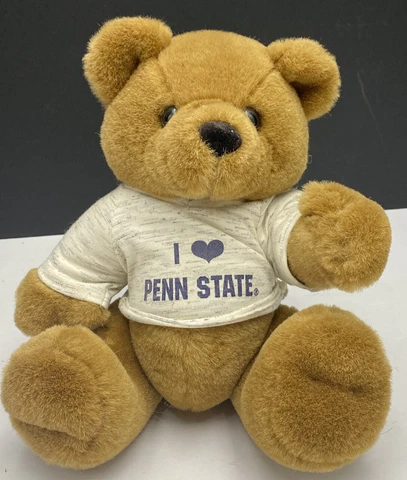 Penn State Plush Stuffed Animal Teddy Bear PSU Mascot It’s All Greek Vintage 8" Cover