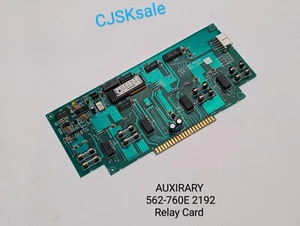 AUXIRARY ASSY 562-760E 2192 Relay Card (USED). - Picture 1 of 8