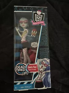 Monster High 2010 Ghoulia Yelps morto stanco prima ondata senza scatola e raro - Foto 1 di 8