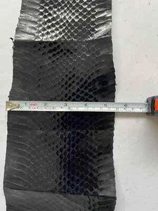 Snake leather for crafts, real snakeskin hide exotic leather - Picture 1 of 27