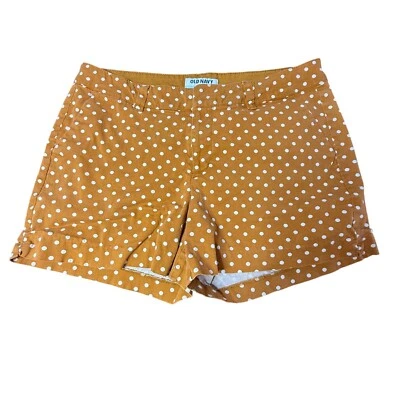 Pantalones Cortos Old Navy Lunares Dobladillo Puño Informal Uso Diario Talla 10 Foto 1 de 4