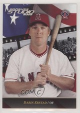 2002 Donruss Studio National Convention Embossing /5 Darin Erstad #125